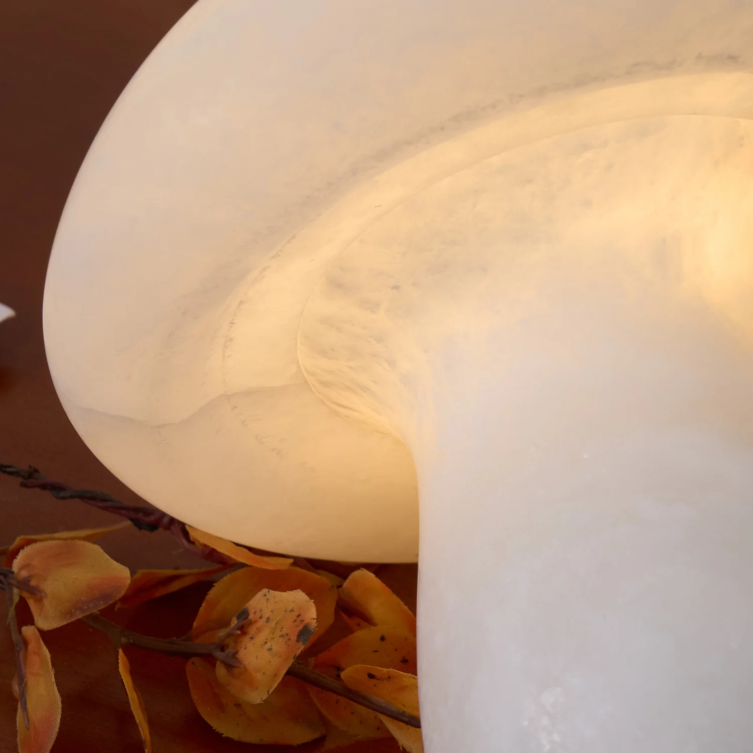 Alabaster Mushroom Table Lamp - Image 33