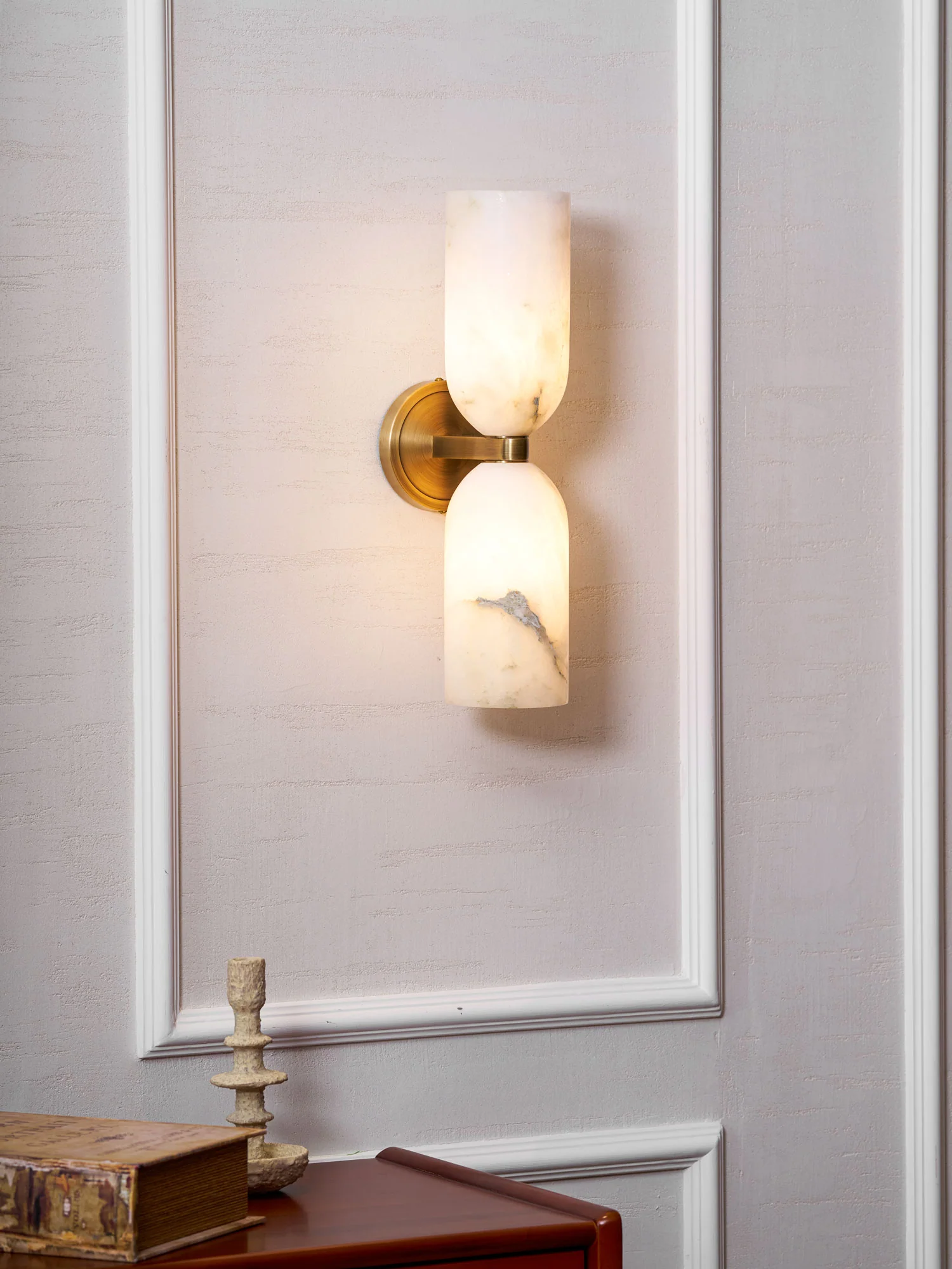 Alabaster Nexus Wall Sconce - Image 9