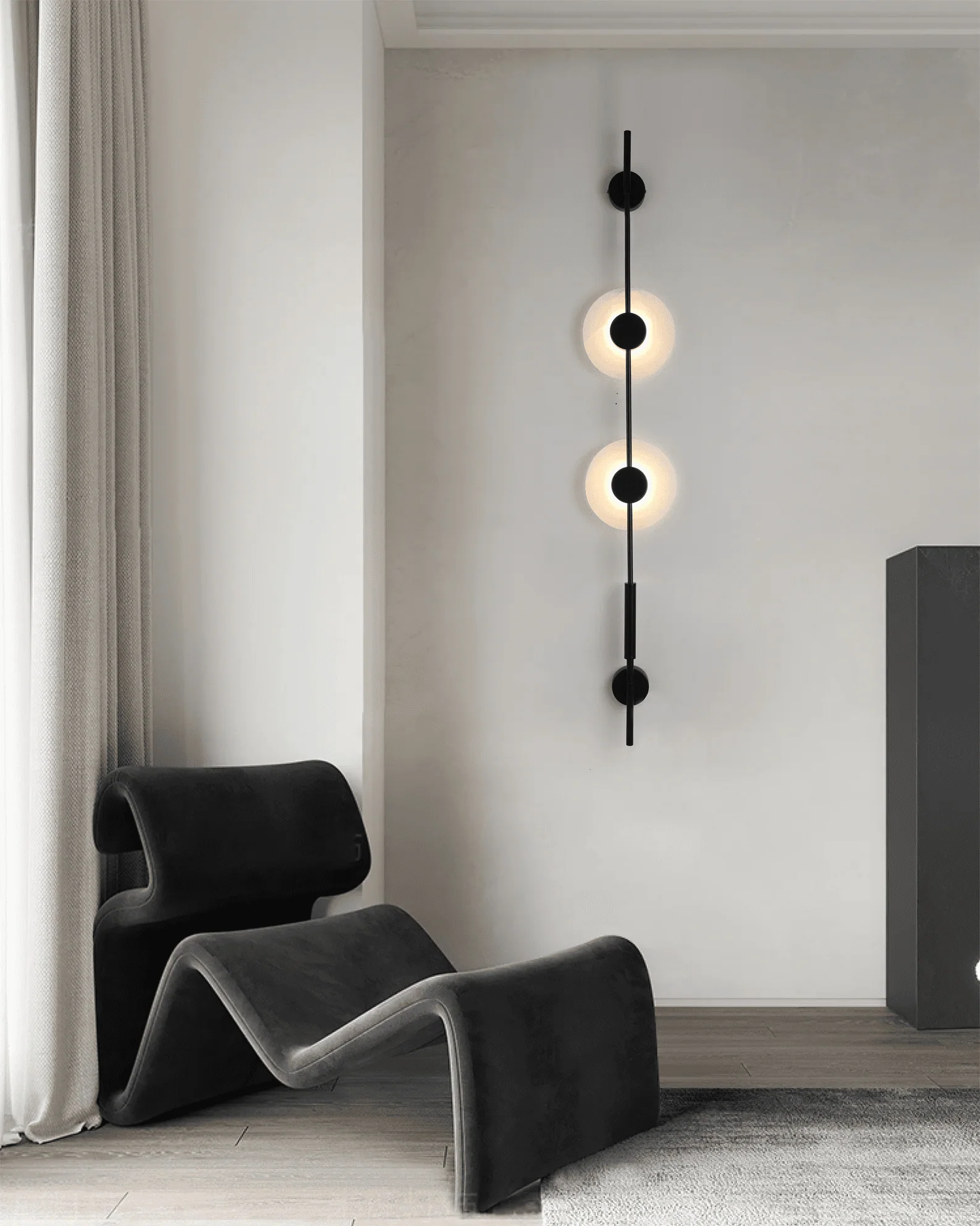 Alabaster Vertical Wall Sconce - Image 47