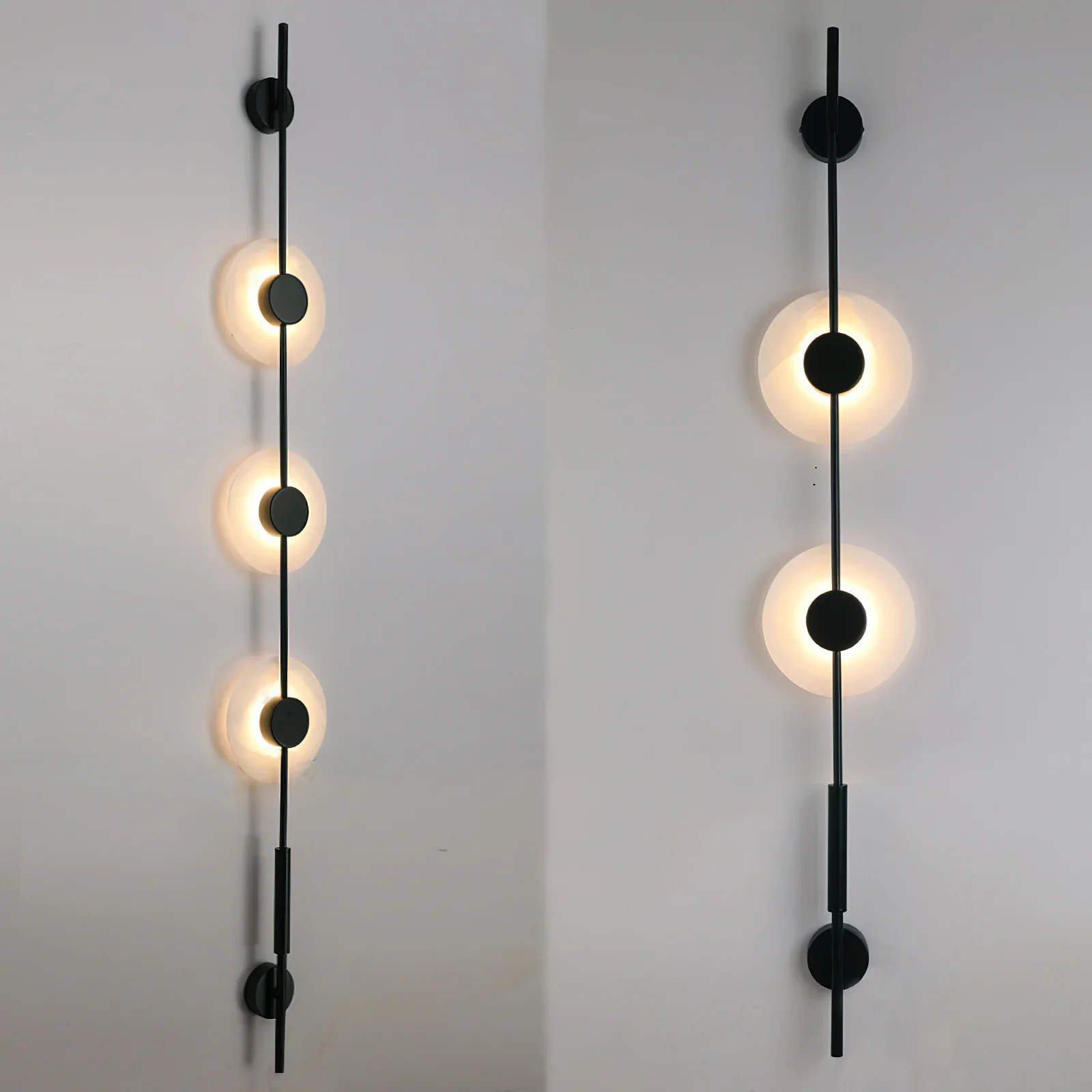 Alabaster Vertical Wall Sconce - Image 49