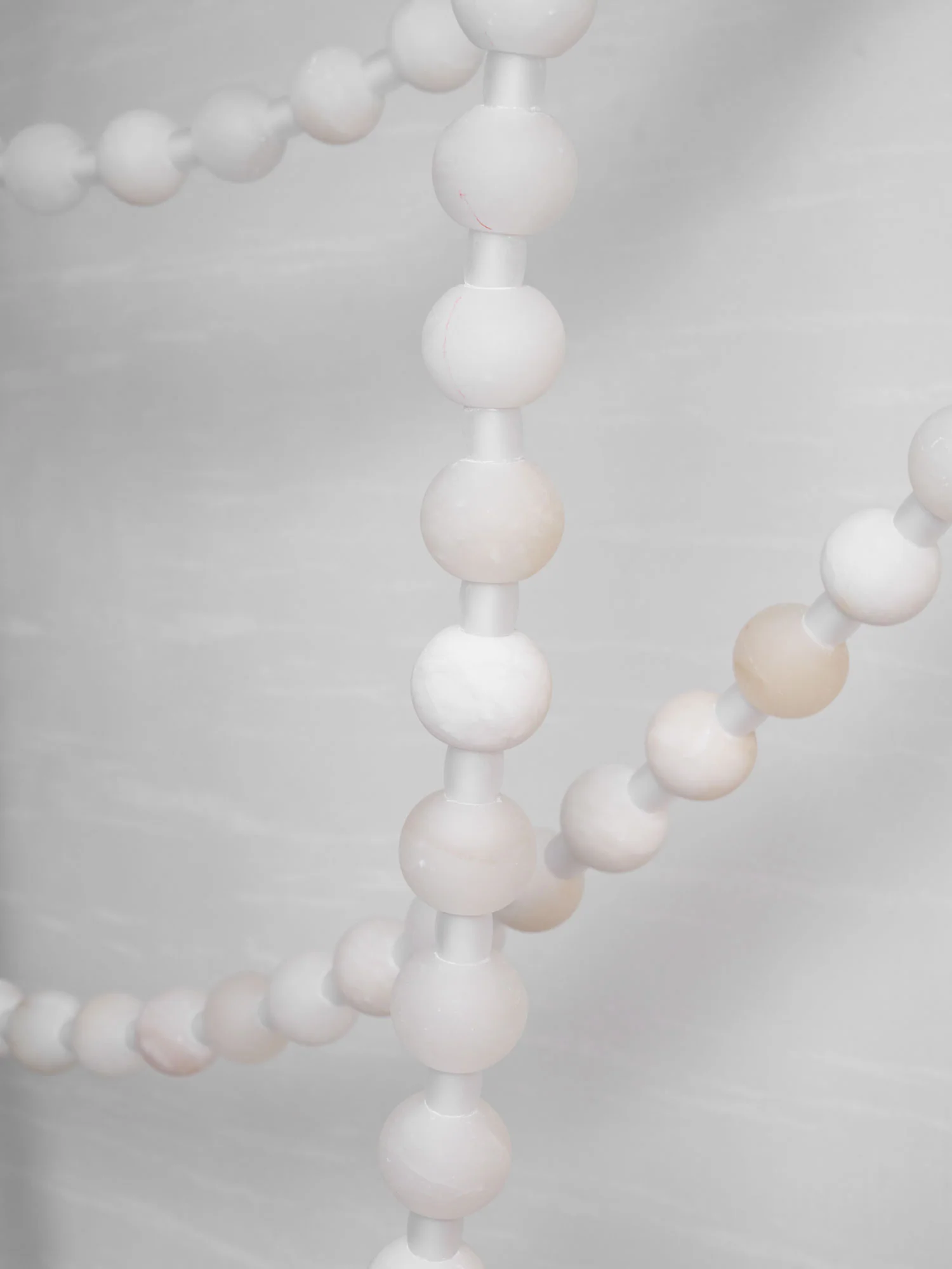 Alabaster Pearl Necklace Chandelier - Image 25