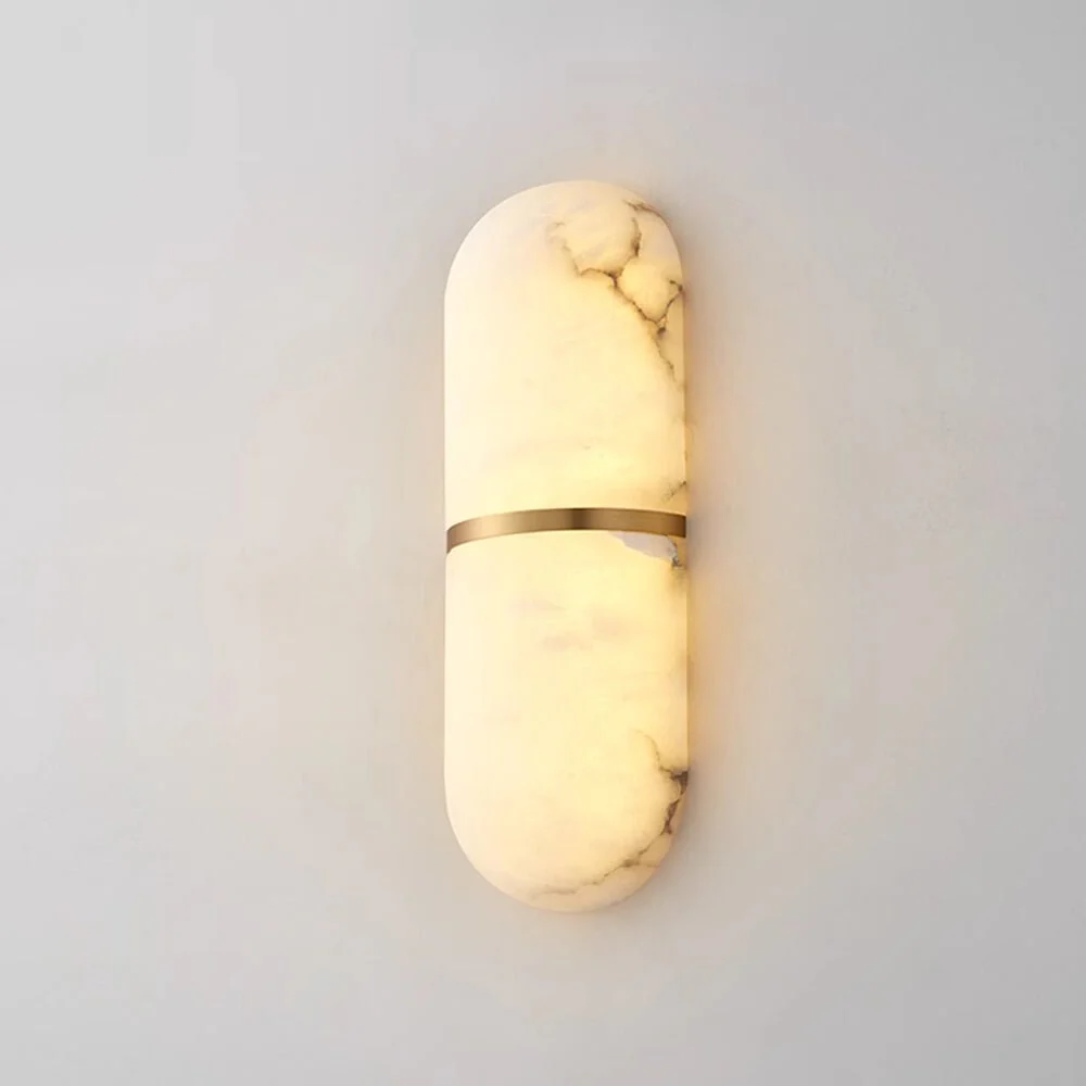 Alabaster Pill Wall Light - Image 13