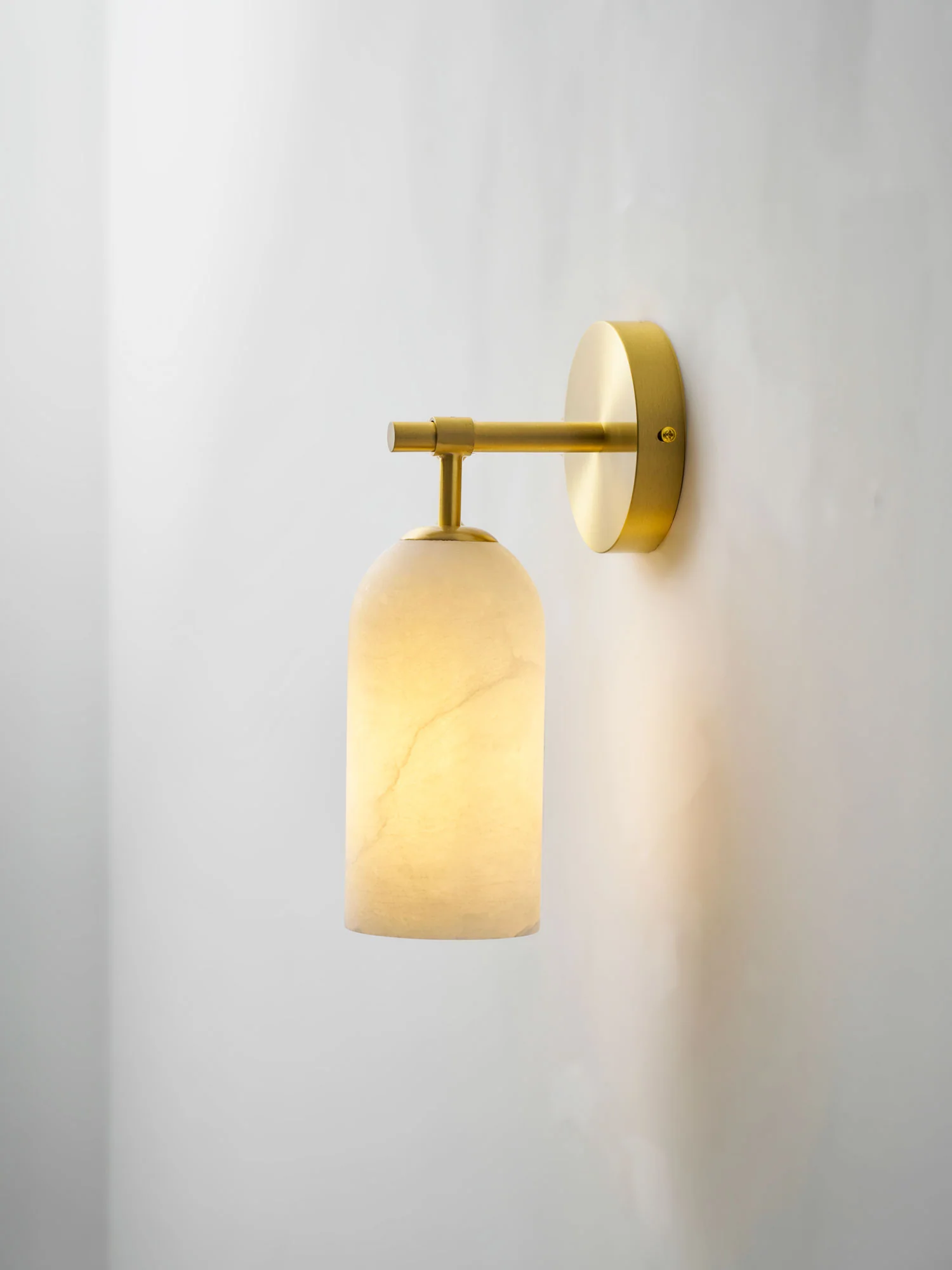 Pillar Alabaster Wall Sconce - Image 23