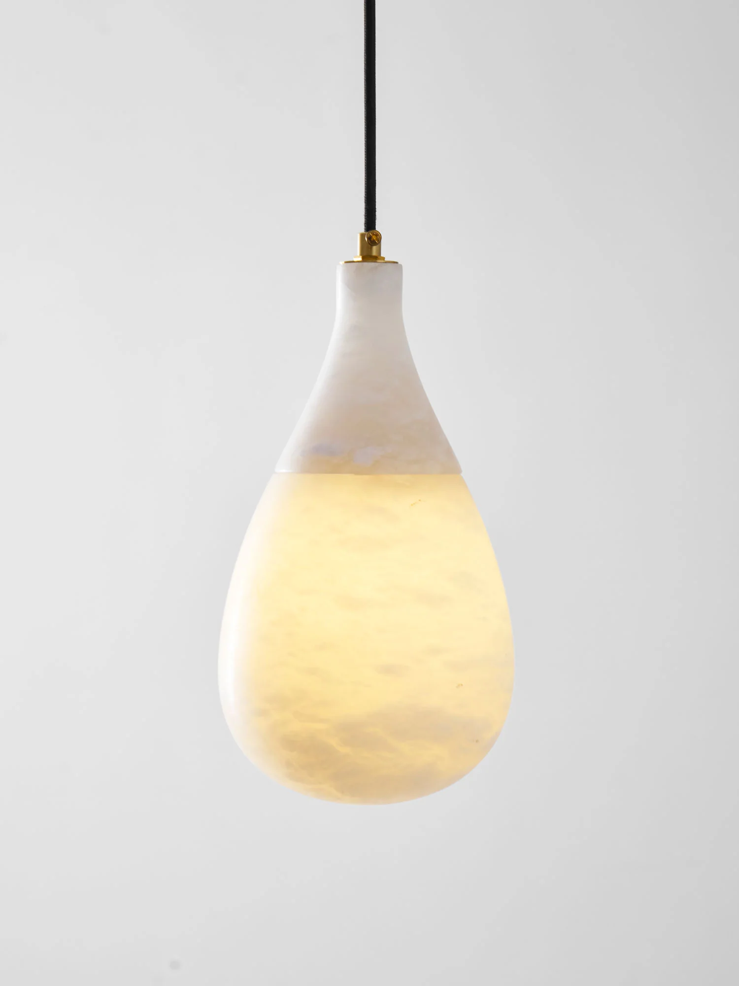 Alabaster Raindrop Pendant Light - Image 12