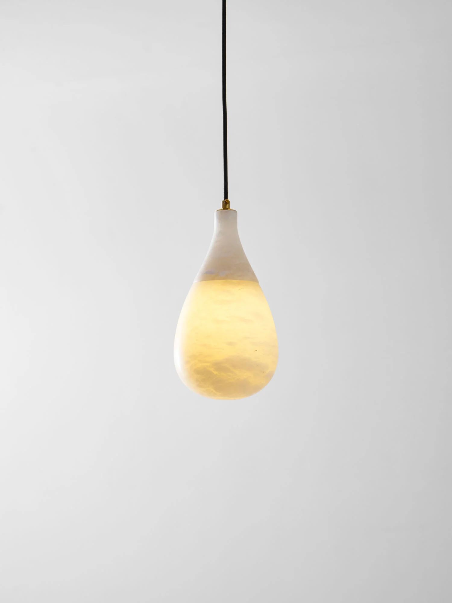 Alabaster Raindrop Pendant Light - Image 16