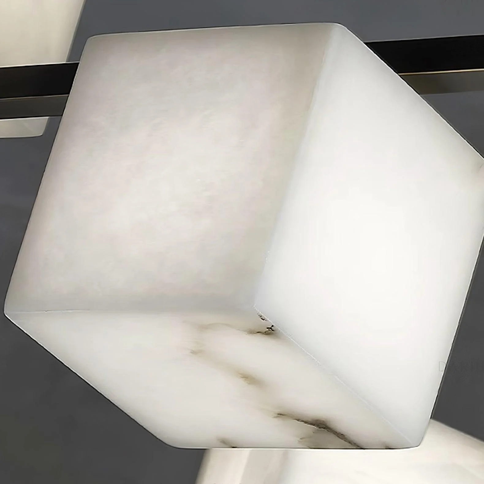 Alabaster Square Box Chandelier - Image 14