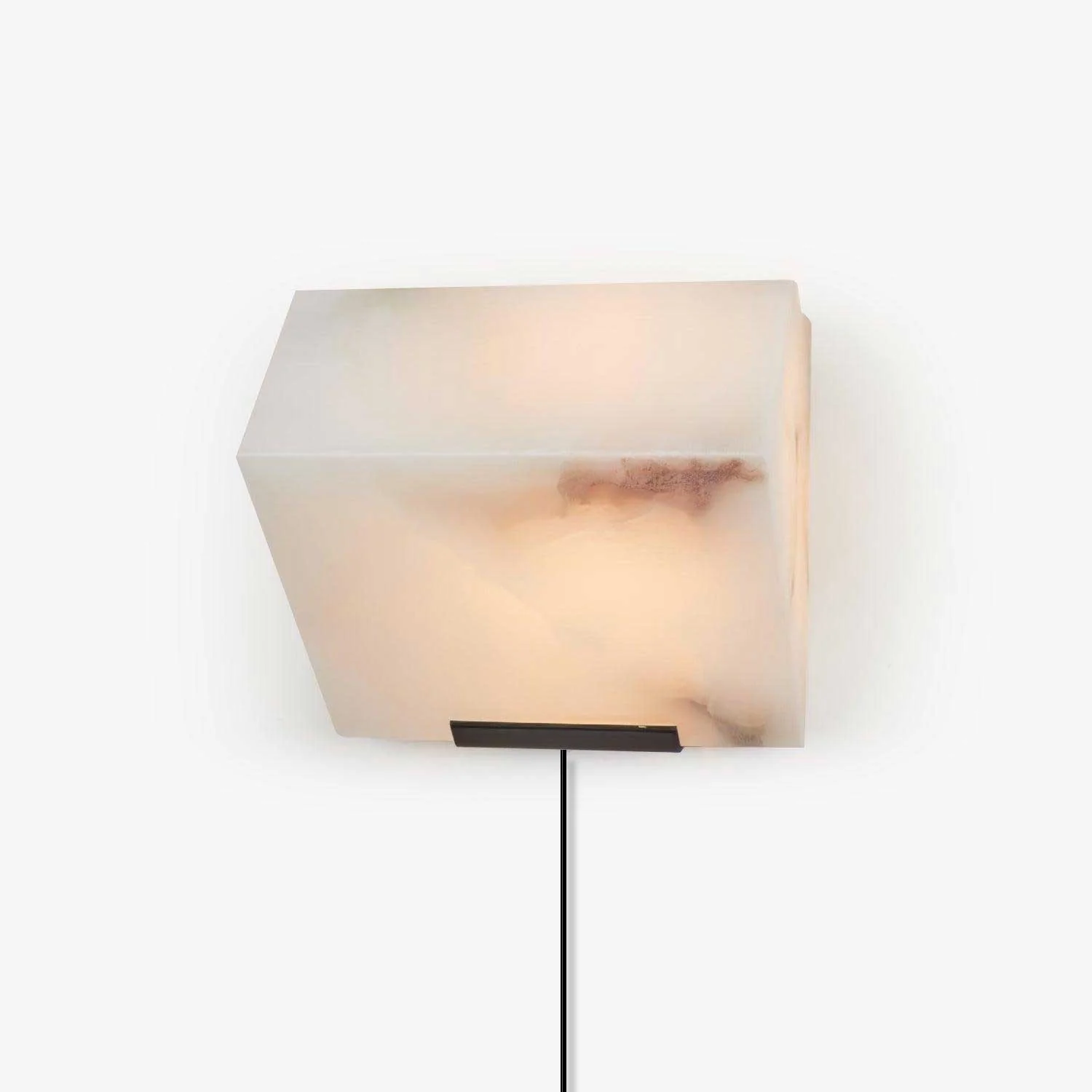 Alabaster Staircase Plug-in Wall Lamp - Image 9