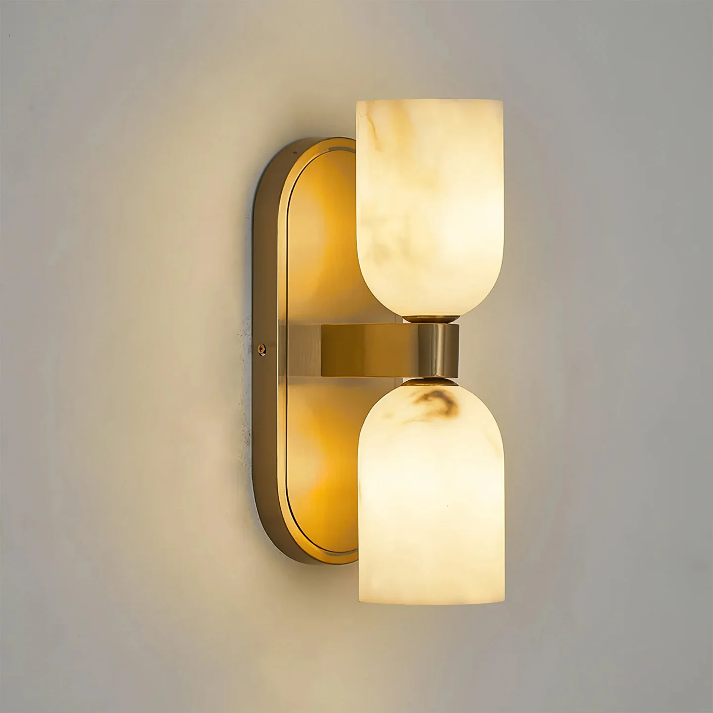 Alabaster Up-Down Wall Sconce - Image 9