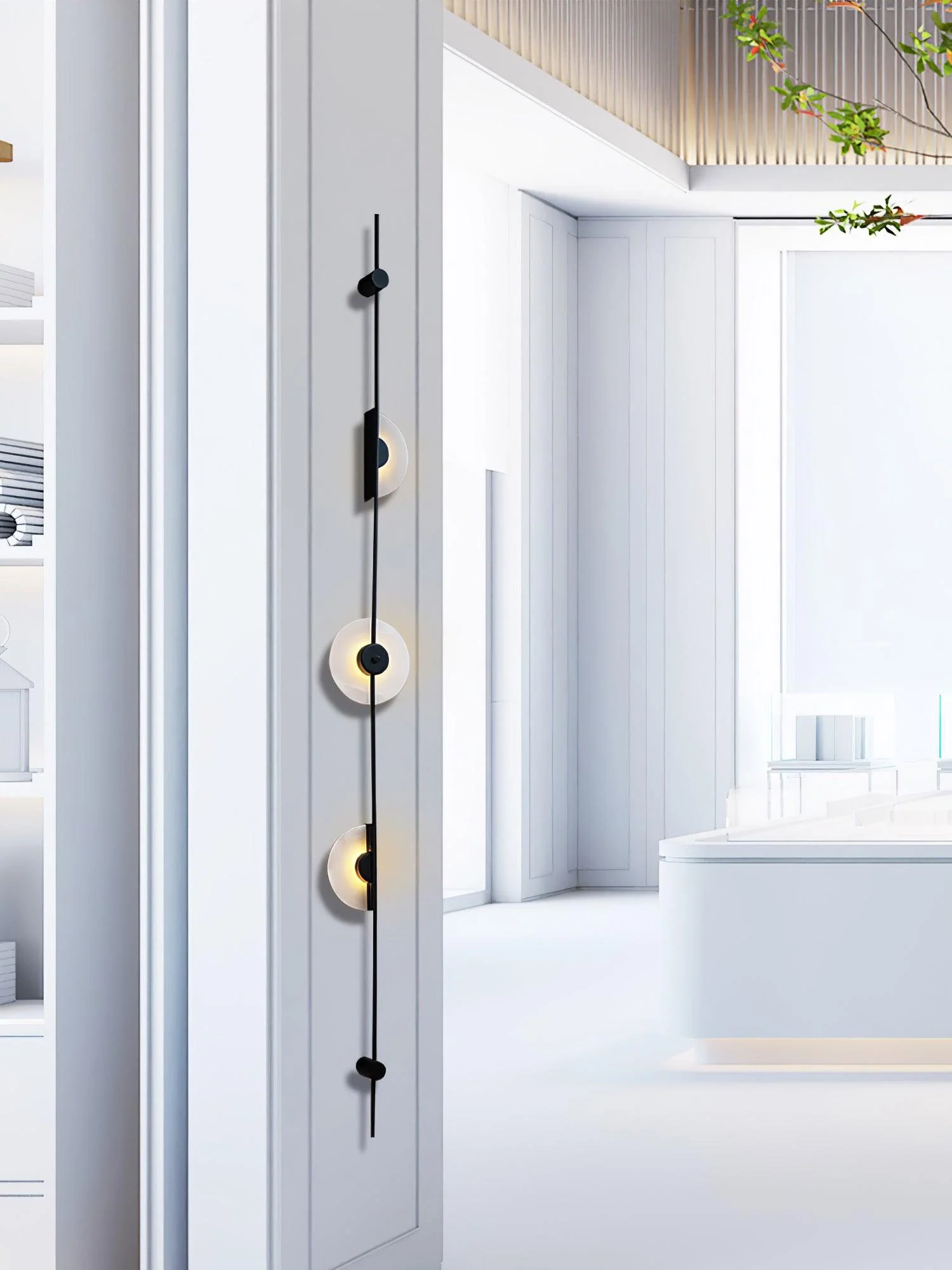 Alabaster Vertical Wall Sconce - Image 32