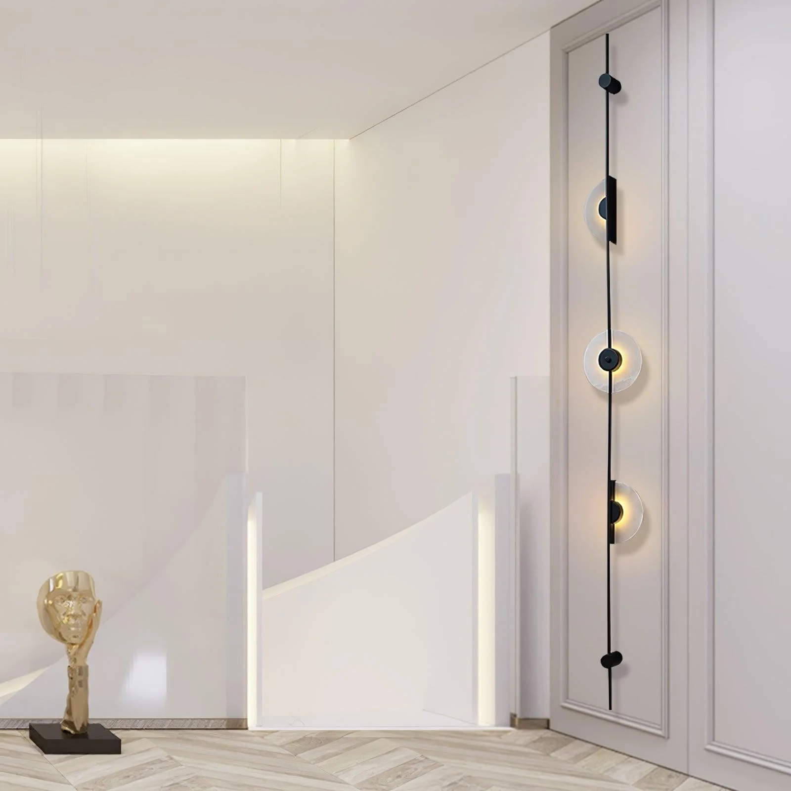 Alabaster Vertical Wall Sconce - Image 30