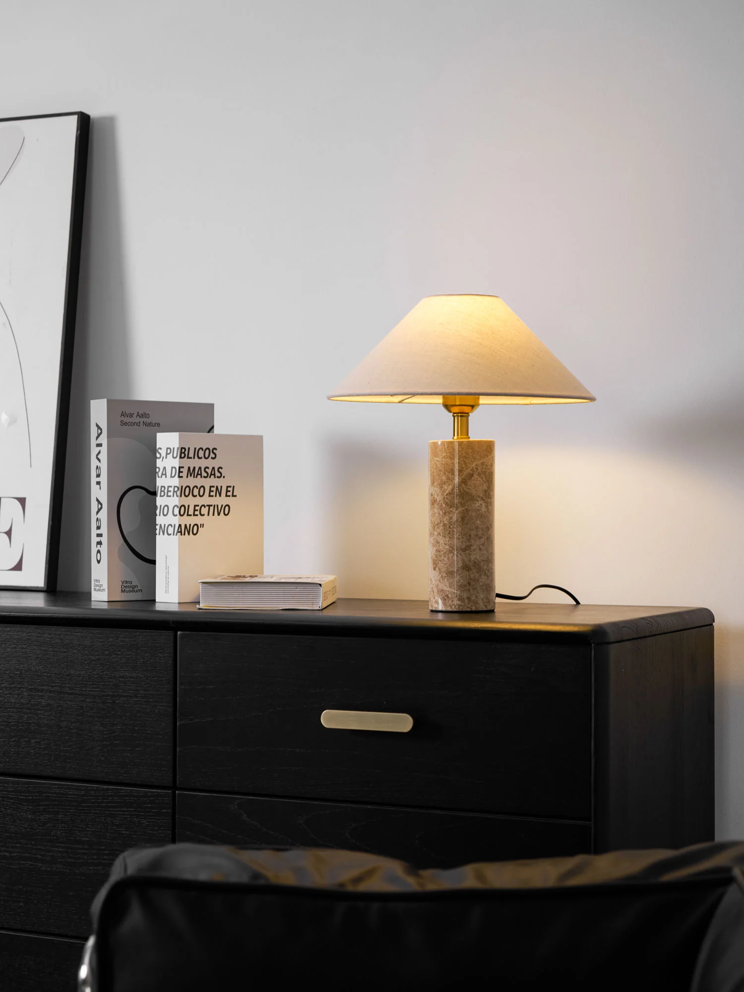Alba Stone Table Lamp - Image 5