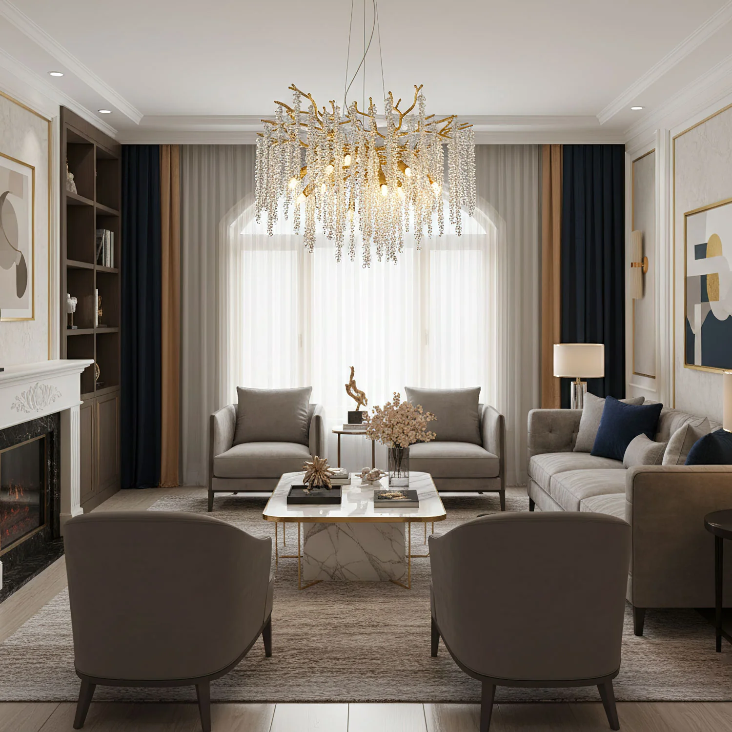 Albero Crystal Chandelier - Image 10