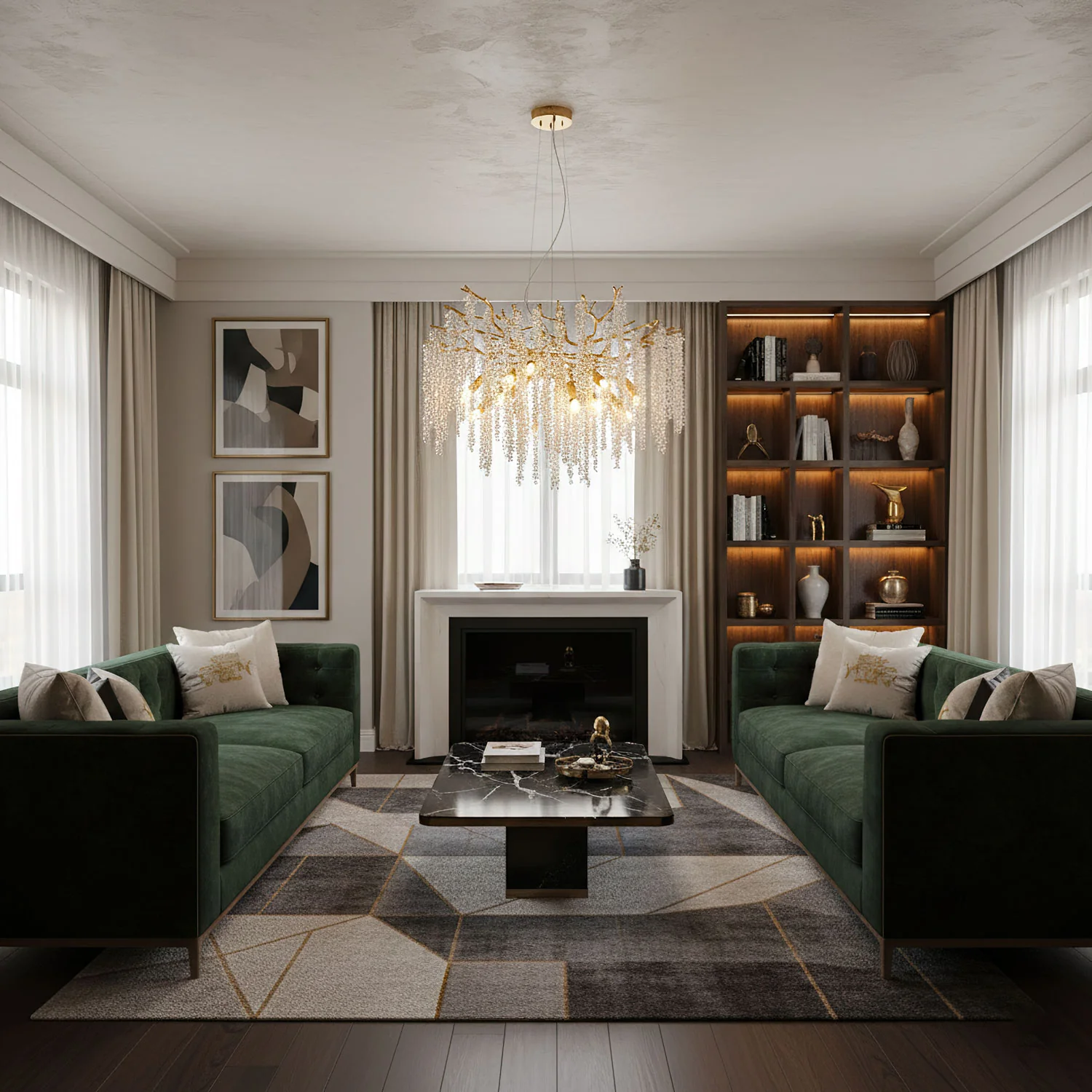 Albero Crystal Chandelier - Image 4