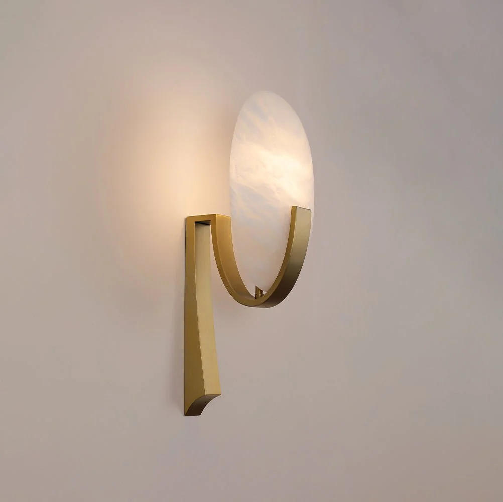 Alice Alabaster Plug-in Wall Lamp - Image 14