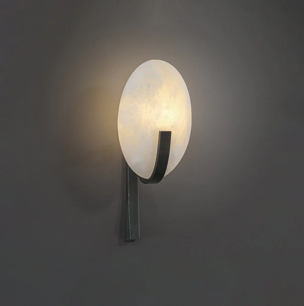 Alice Alabaster Plug-in Wall Lamp - Image 16