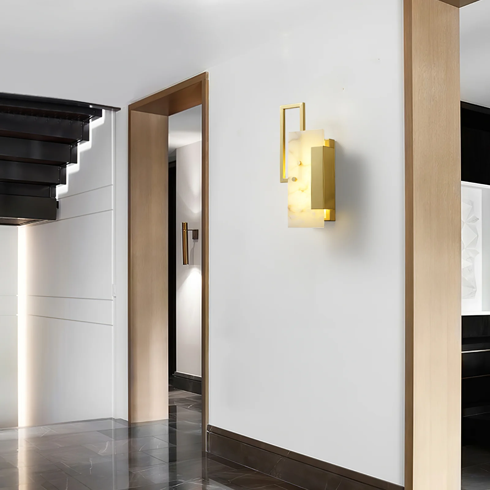 Althea Alabaster Wall Sconce - Image 24
