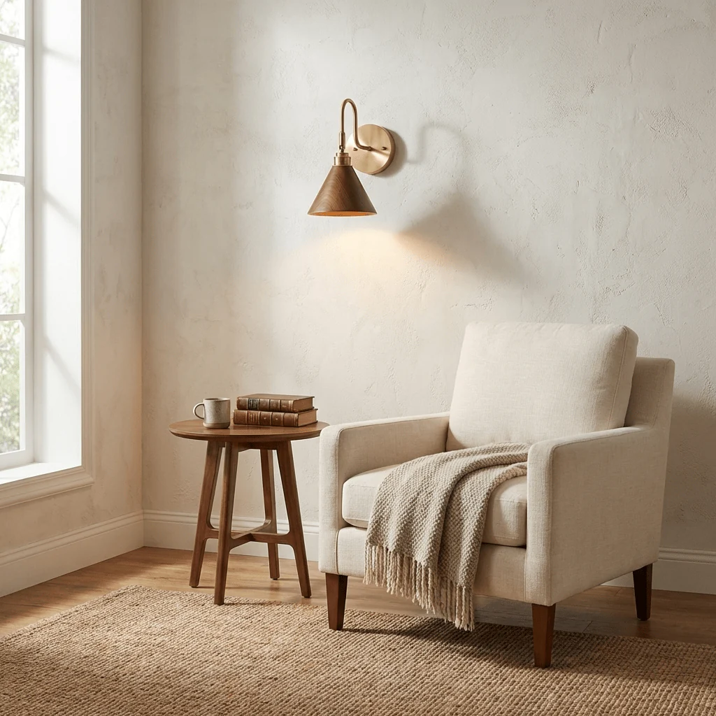 Alver Wood Wall Light - Image 3