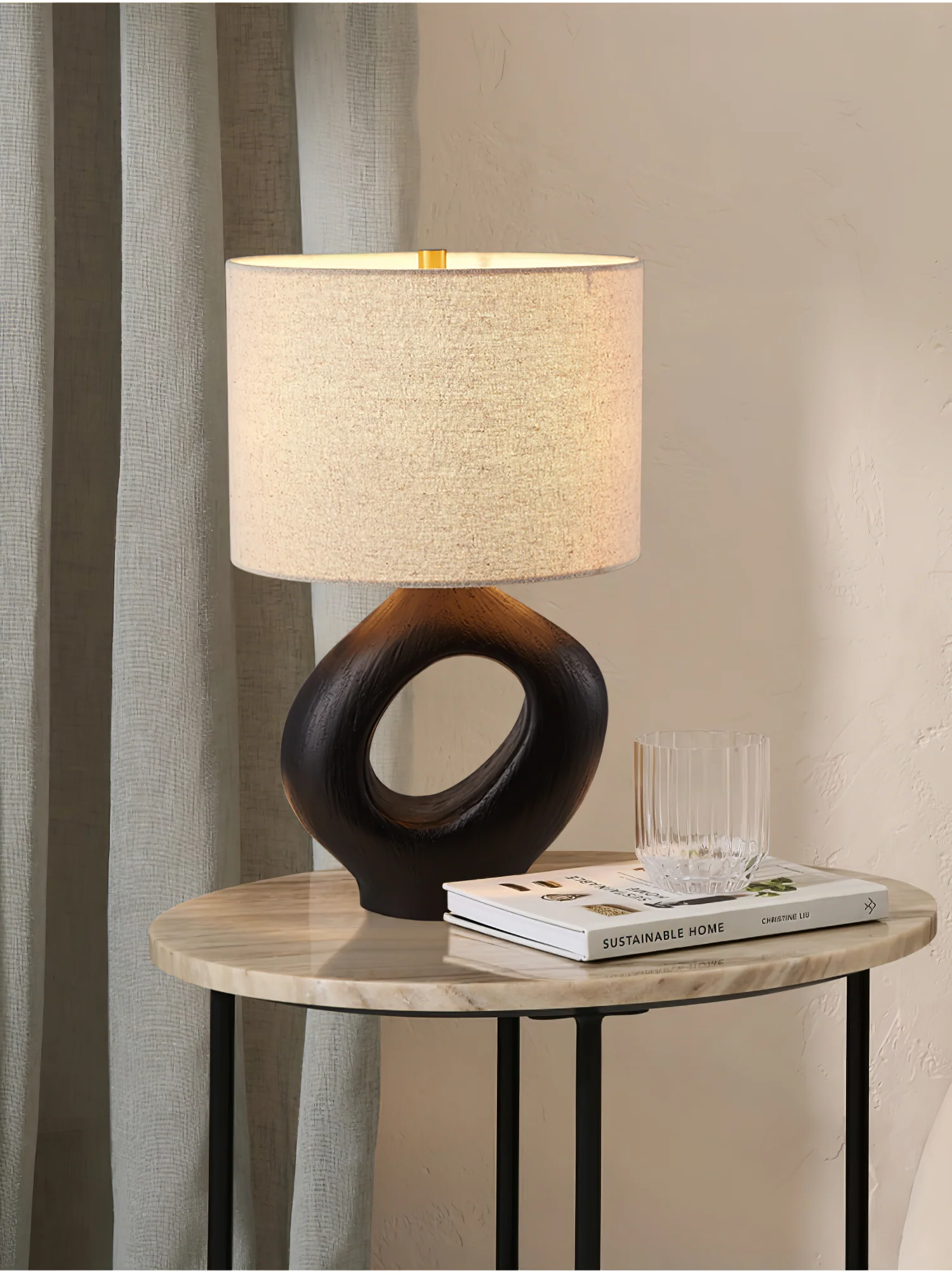 Amara Sculptural Table Lamp - Image 8