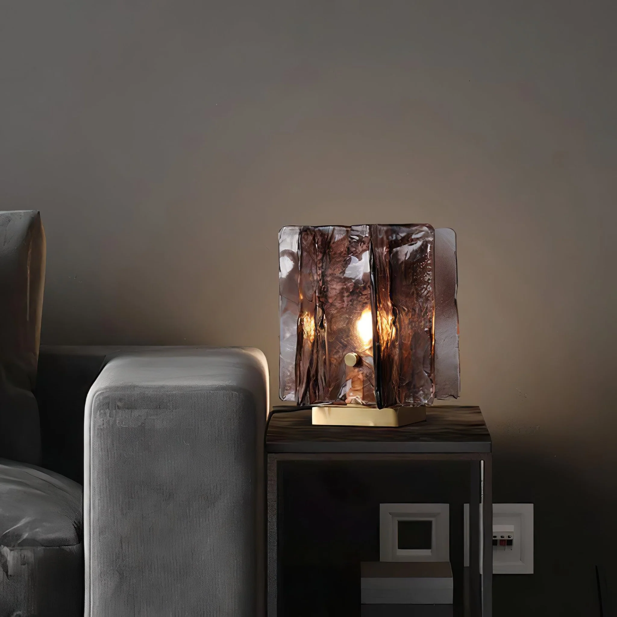 Amber Building Block Table Lamp - Image 30