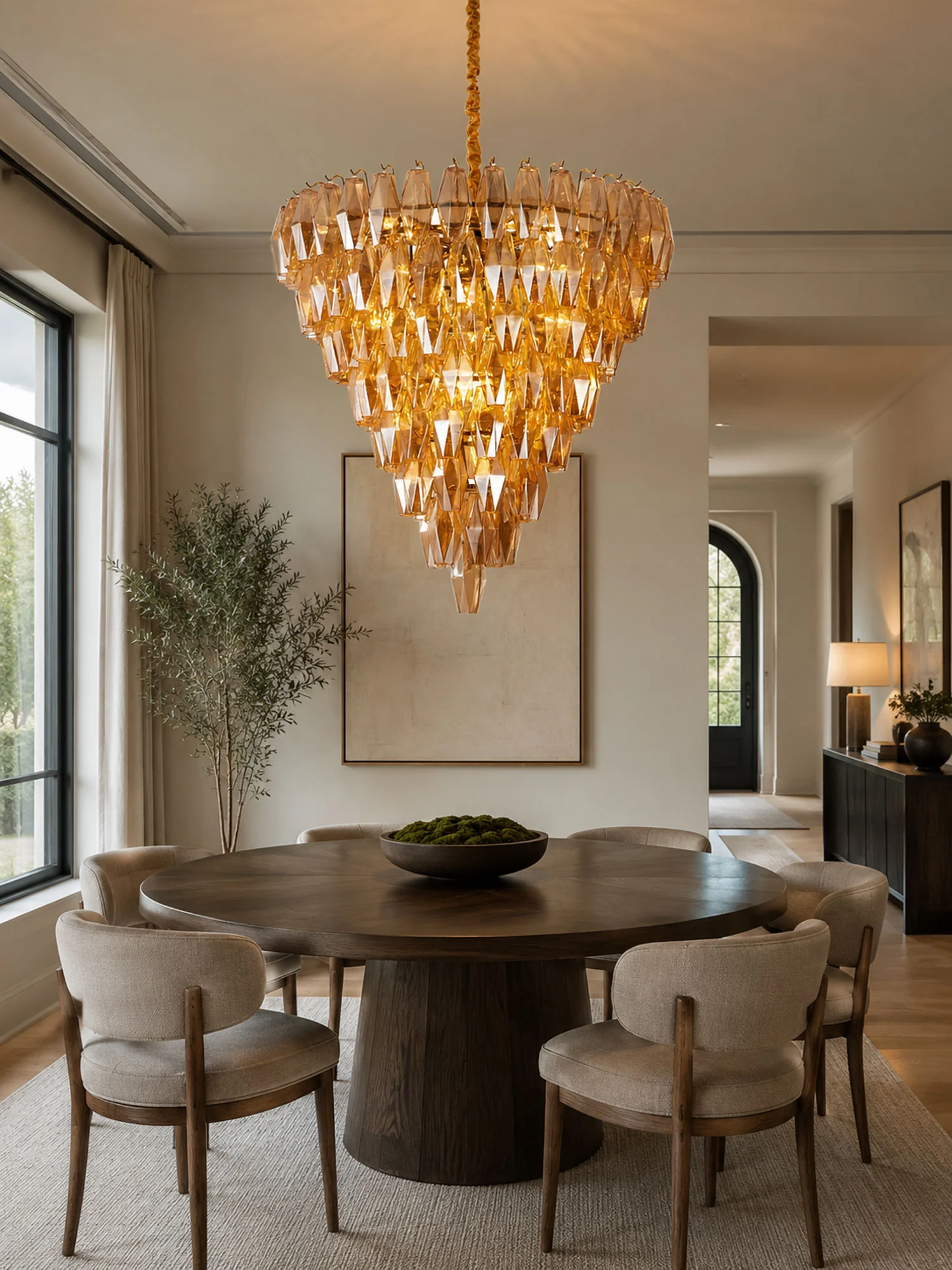 Amber Empire Chandelier - Image 5