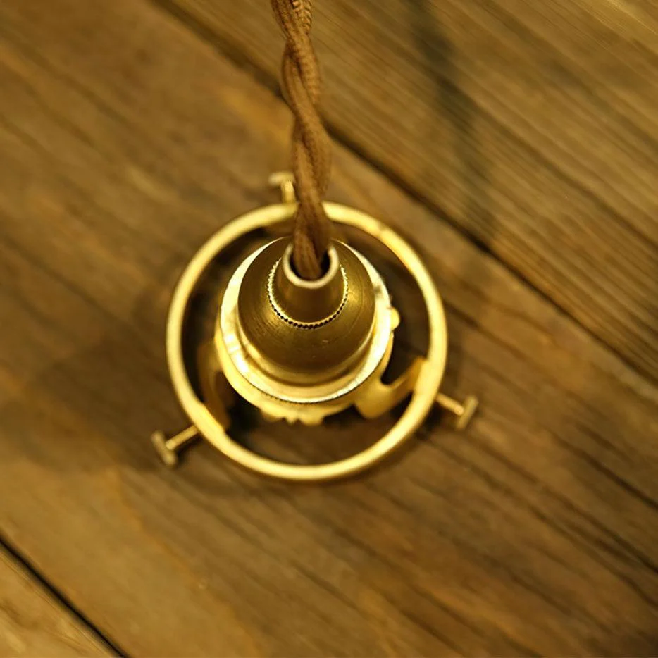 Amber Glass Pendant Light - Image 14
