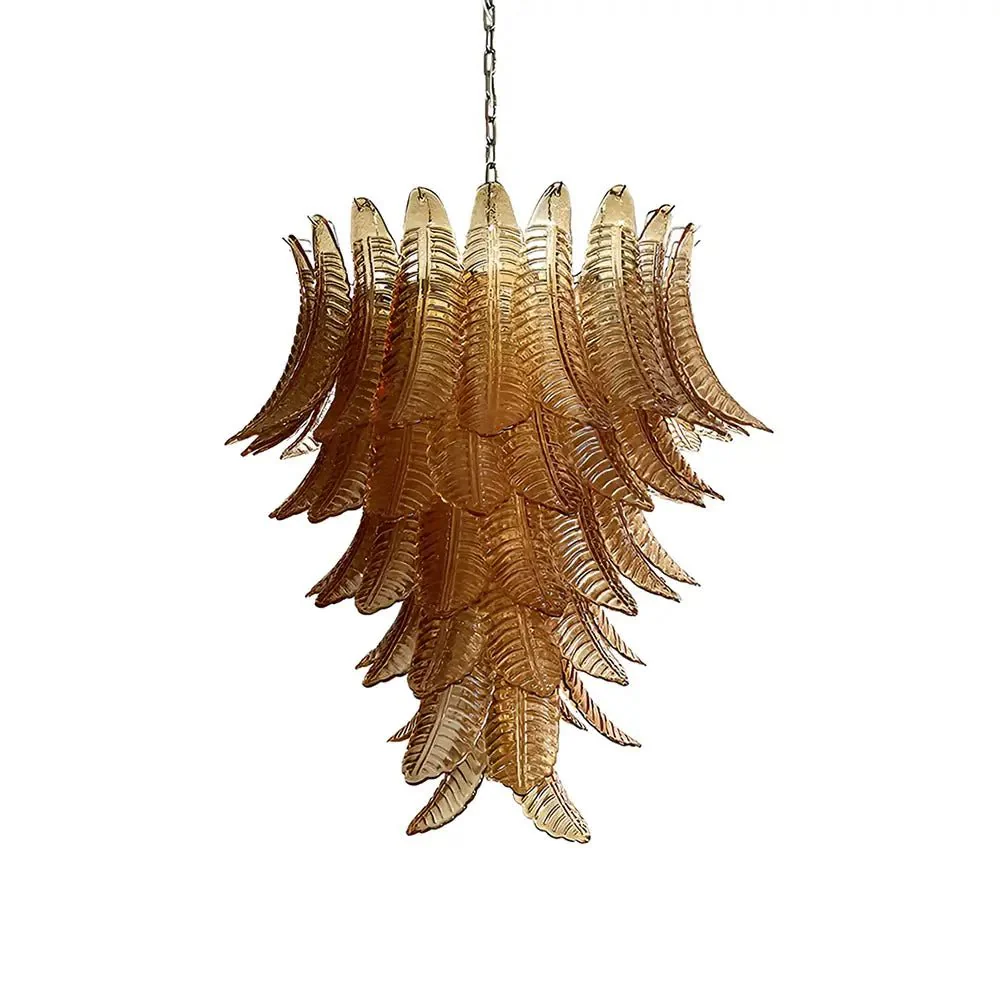 Amber Leaf Cascade Chandelier - Image 42