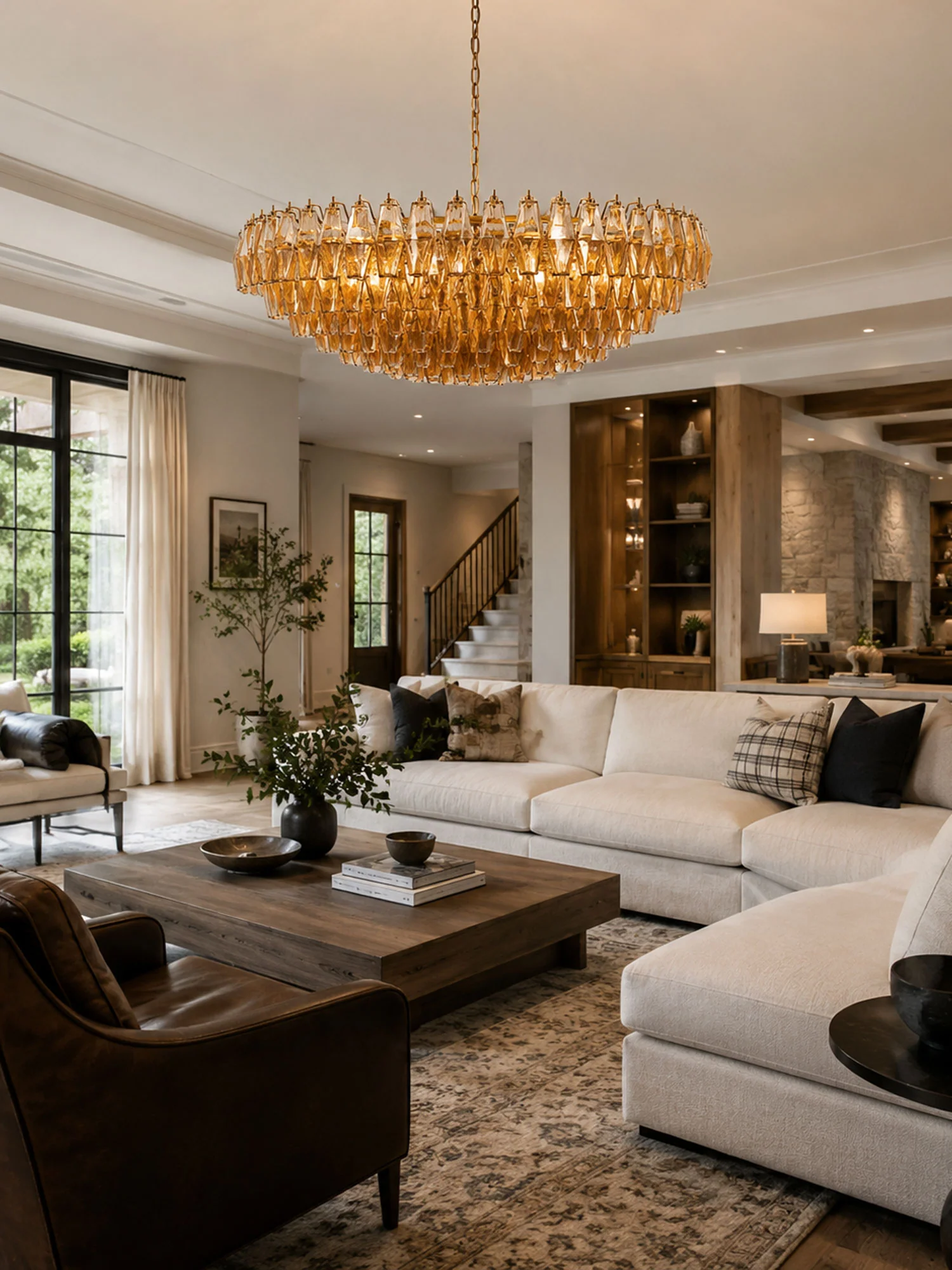 Amber Sorrento Chandelier - Image 6
