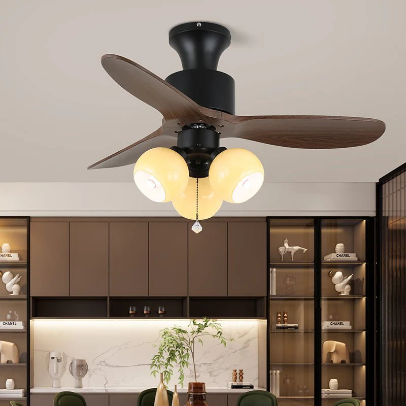 Amberglo Retro Ceiling Fan Light - Image 4
