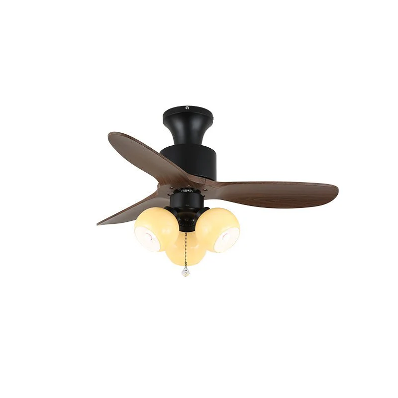 Amberglo Retro Ceiling Fan Light - Image 9