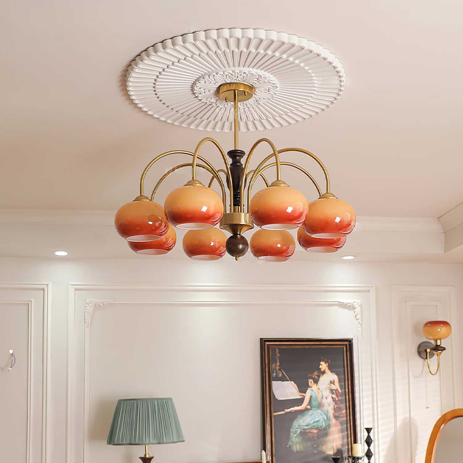 Amberly Arch Chandelier - Image 8