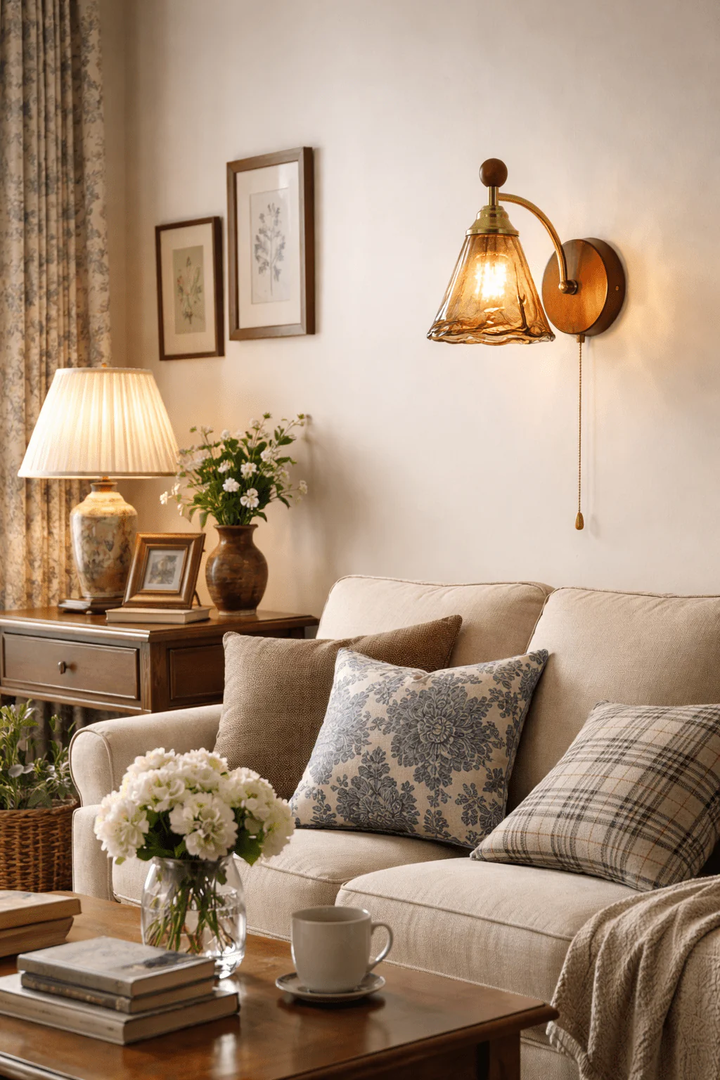 Amberveil Bloom Wall Lamp - Image 14