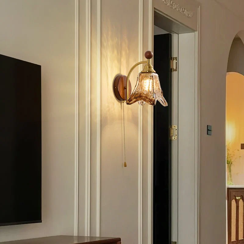 Amberveil Bloom Wall Lamp - Image 6