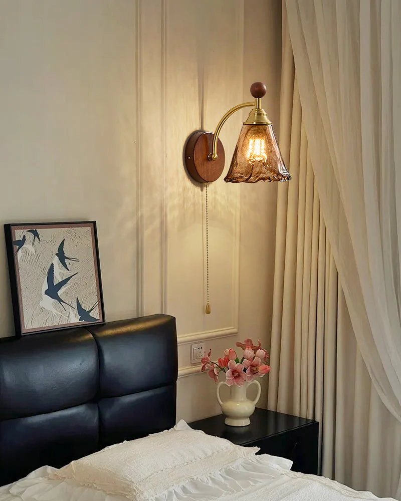 Amberveil Bloom Wall Lamp - Image 7