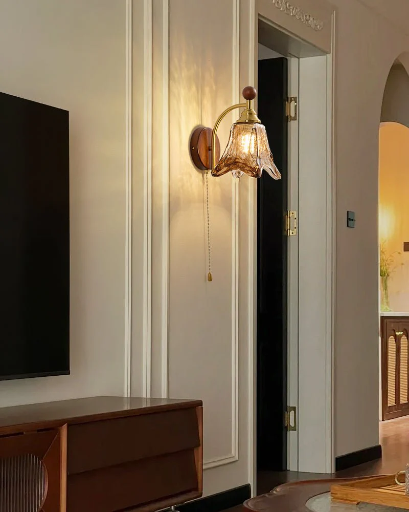 Amberveil Bloom Wall Lamp - Image 8