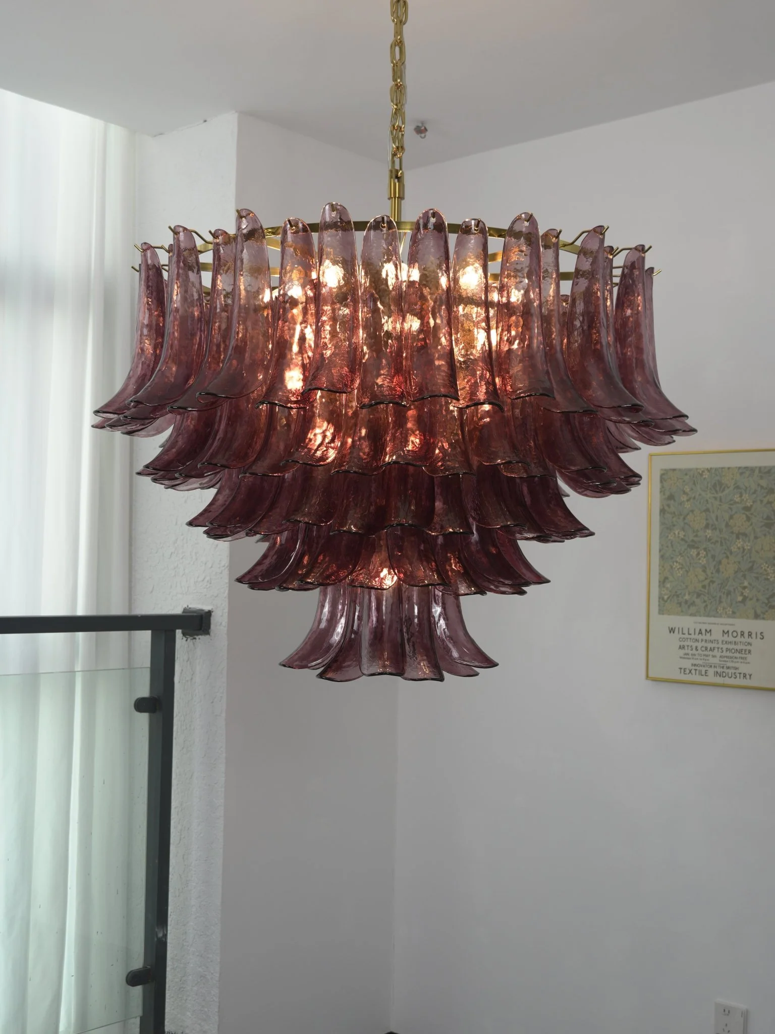 Amethyst Bloom Chandelier - Image 24