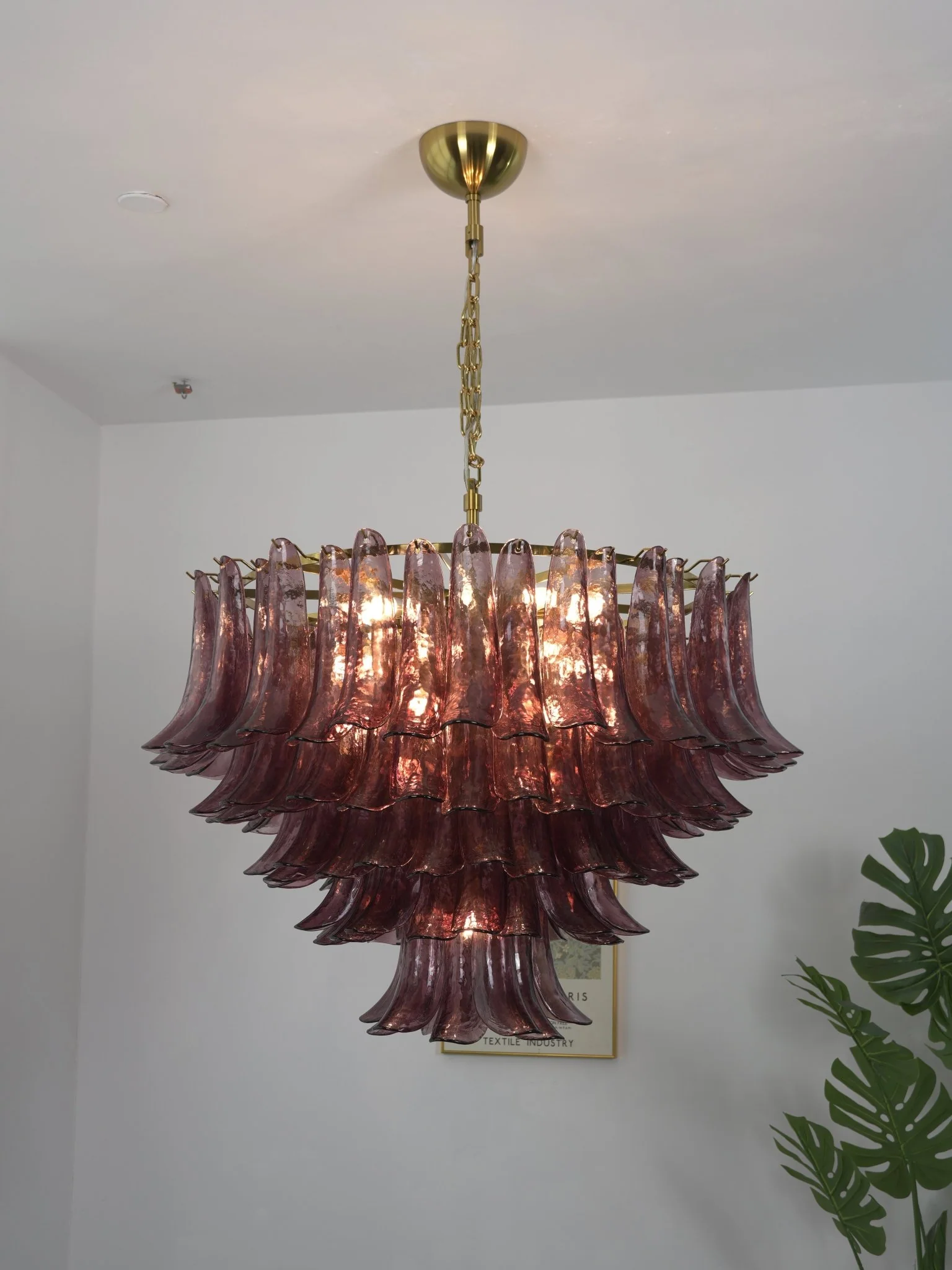 Amethyst Bloom Chandelier - Image 29