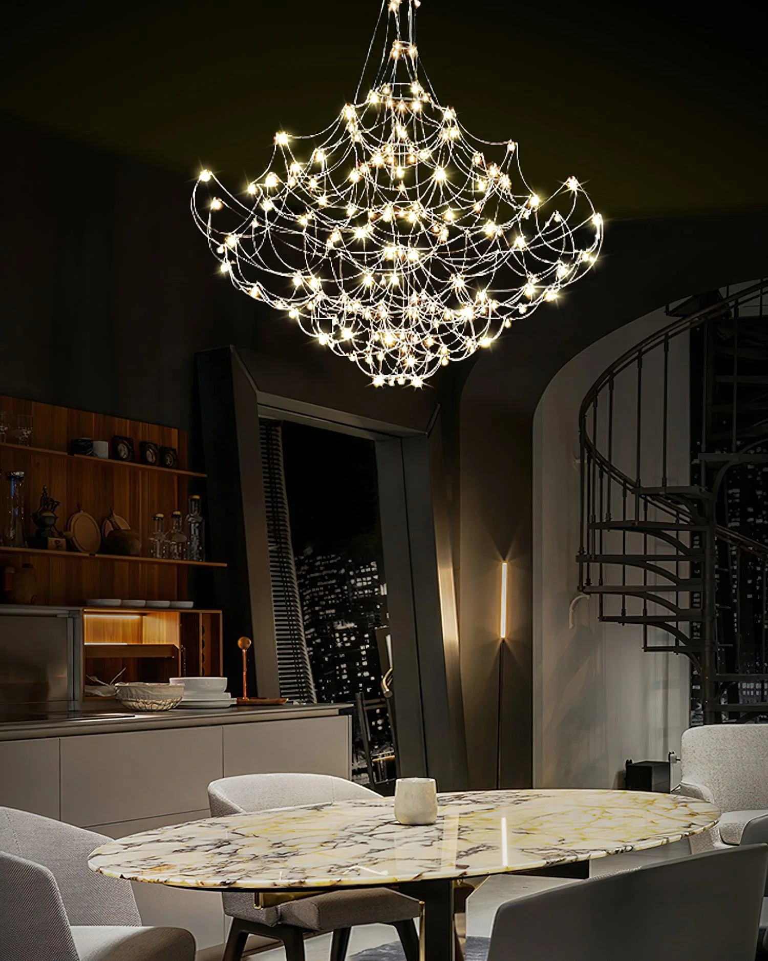 Amos Light Group Chandelier - Image 23