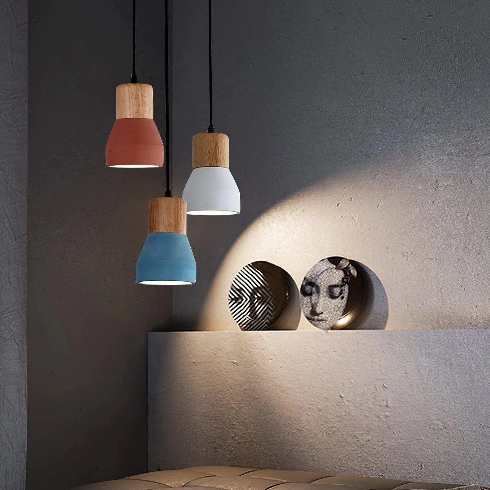 Andenon Cement Pendant Light - Image 13