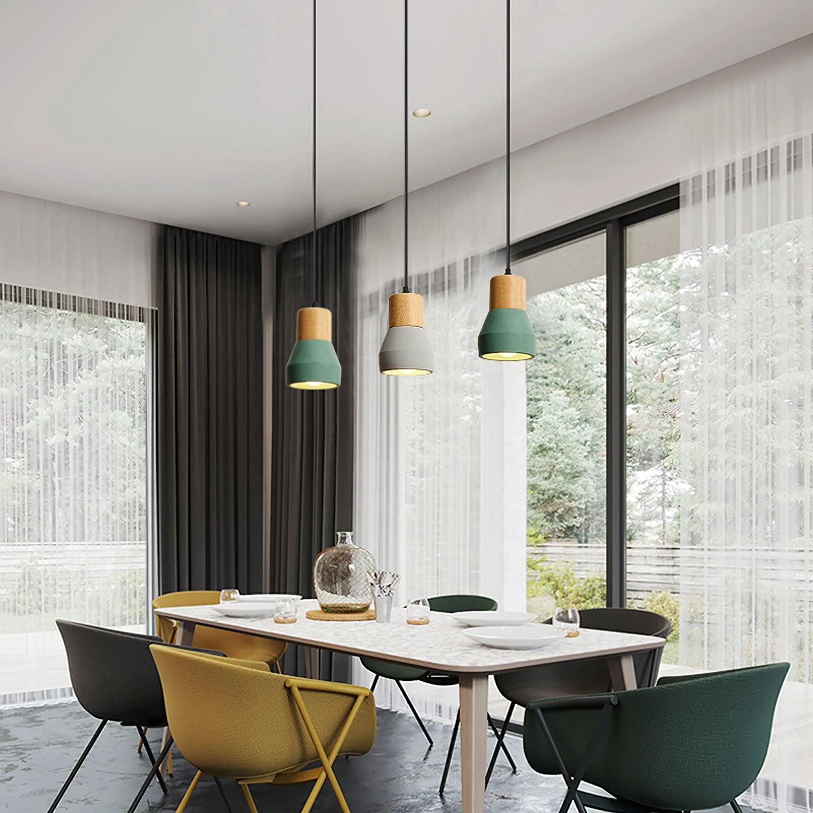 Andenon Cement Pendant Light - Image 14