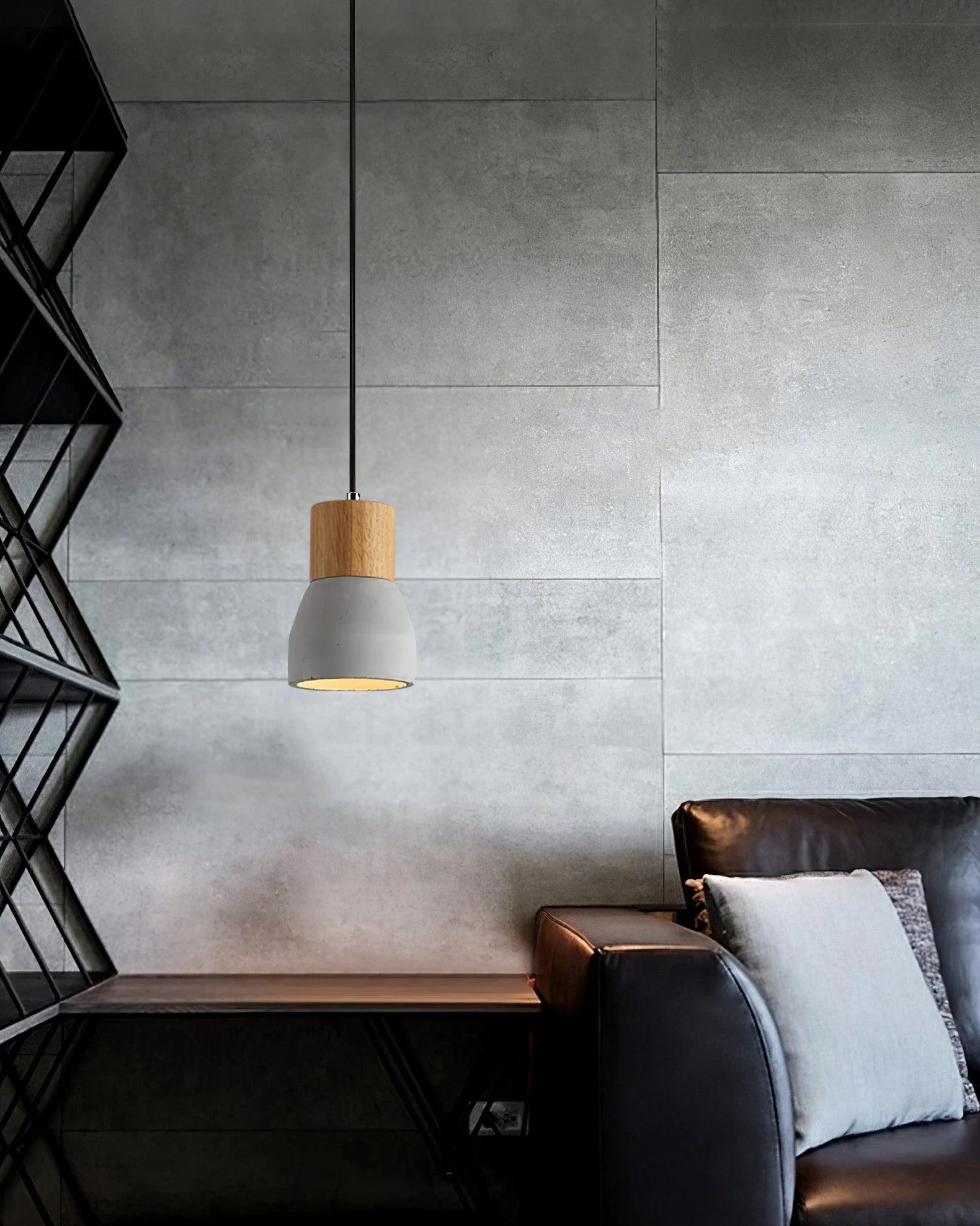 Andenon Cement Pendant Light - Image 3