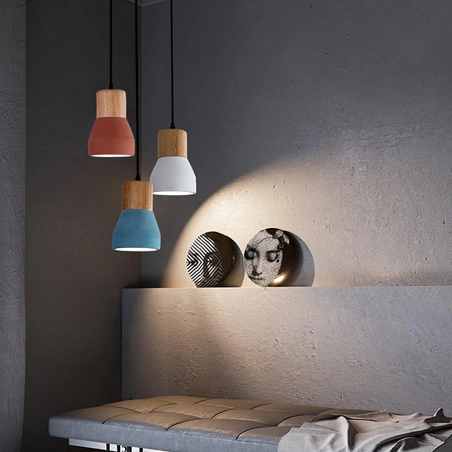 Andenon Cement Pendant Light - Image 4