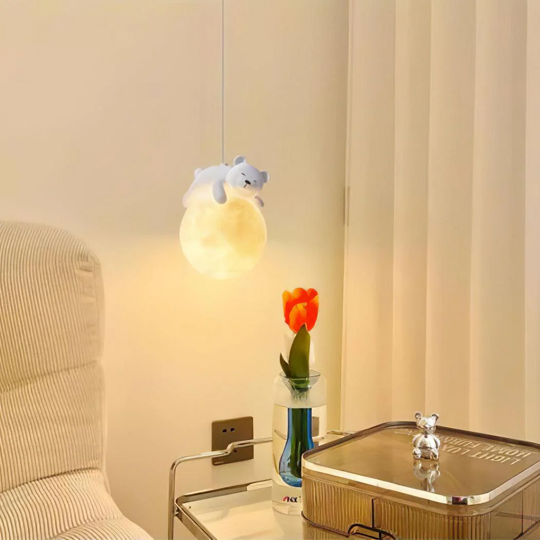 Animal Sleeping Pendant Lamp - Image 2