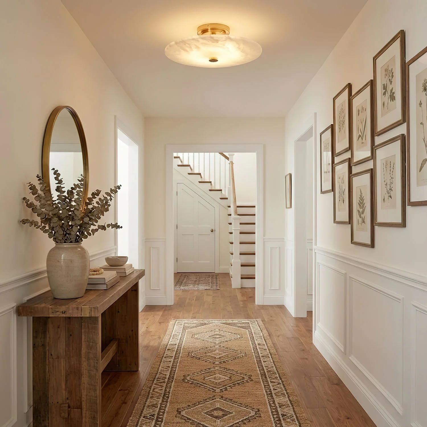 Ankeny Alabaster Ceiling Lamp - Image 6