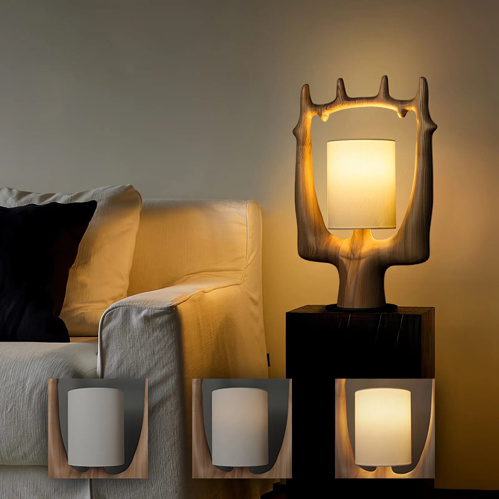 Antler Ring Table Lamp - Image 9