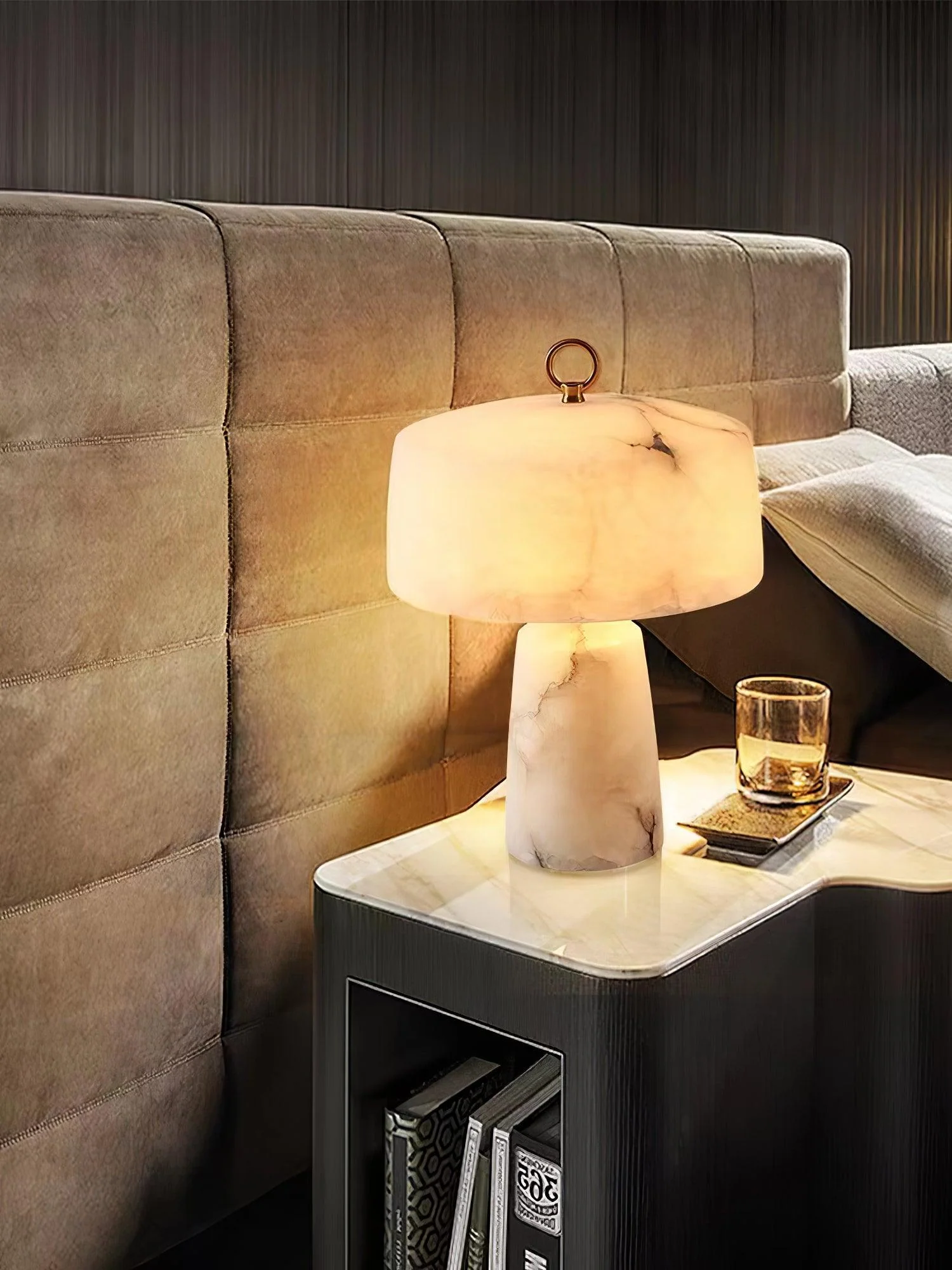 Aogashima Alabaster Table Lamp - Image 20