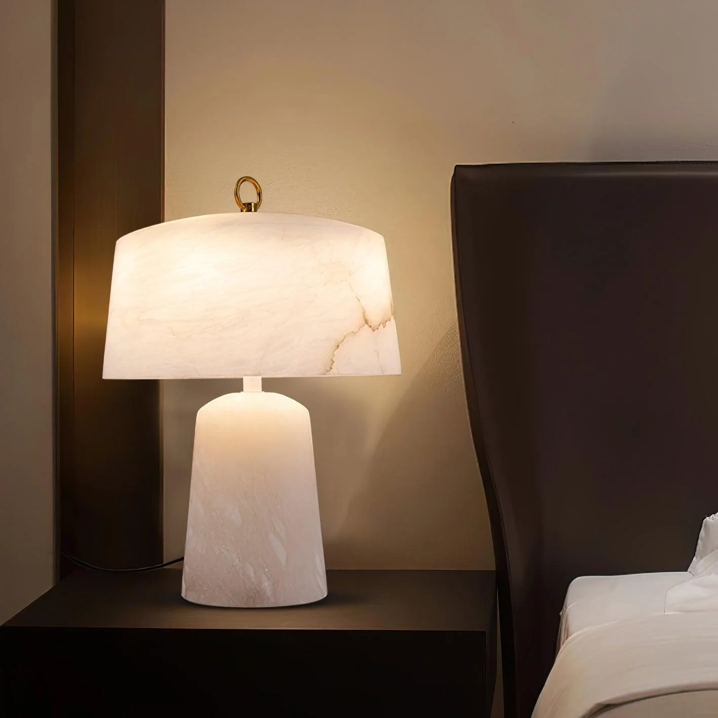 Aogashima Alabaster Table Lamp - Image 23