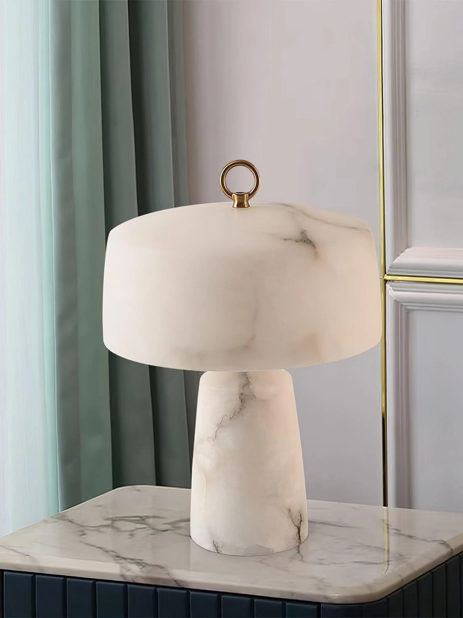 Aogashima Alabaster Table Lamp - Image 29