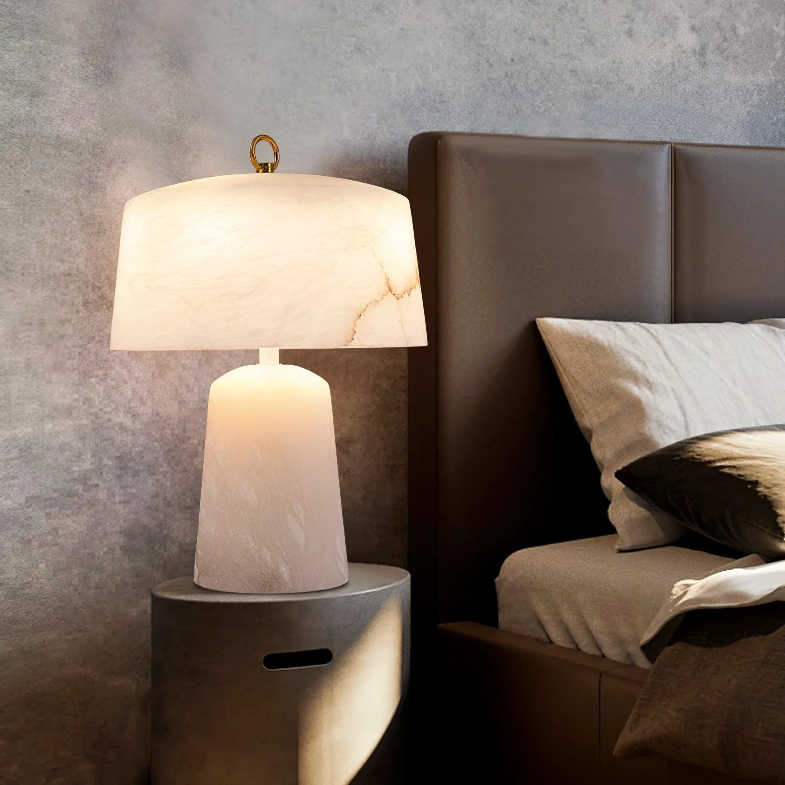 Aogashima Alabaster Table Lamp - Image 30