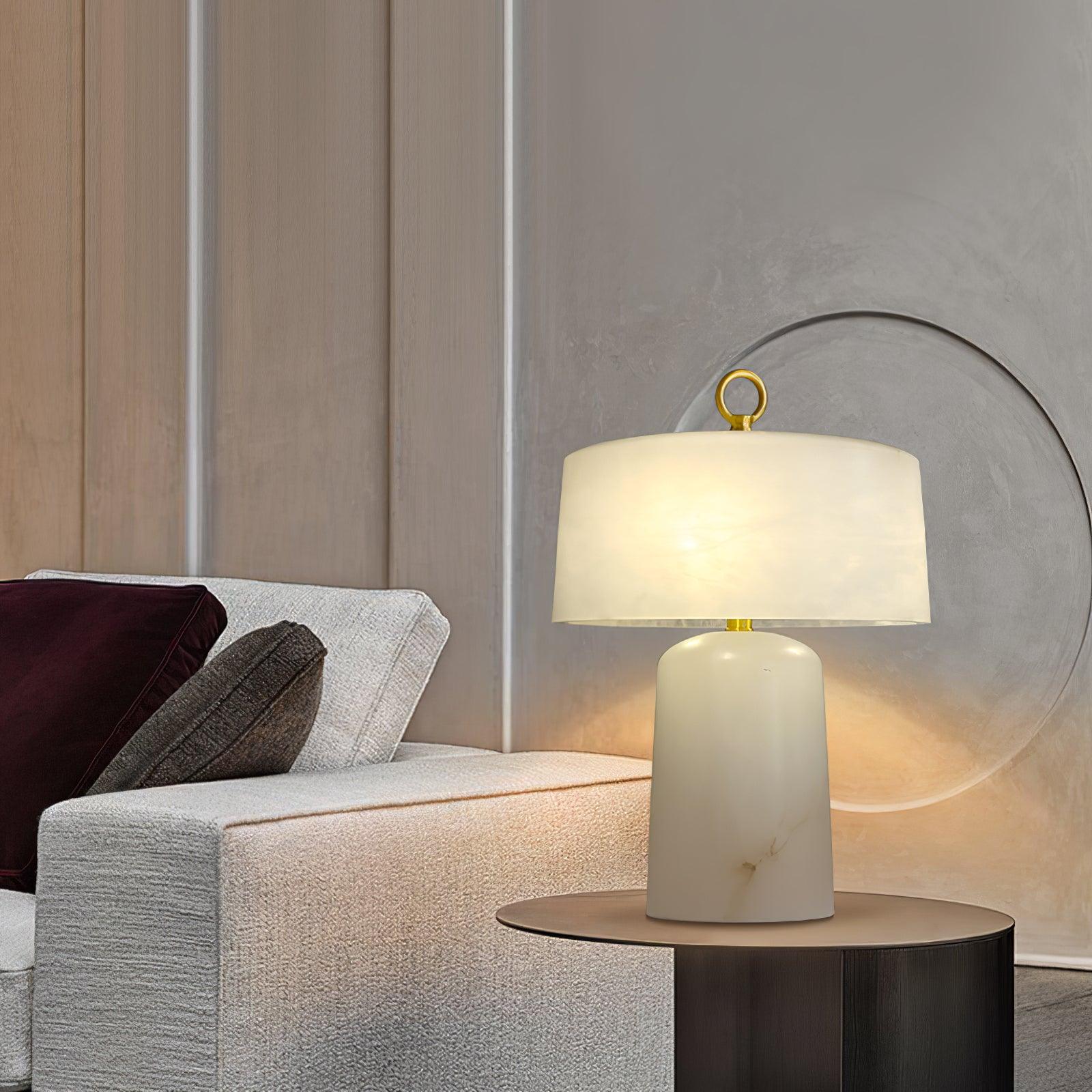 Aogashima Alabaster Table Lamp - Image 6