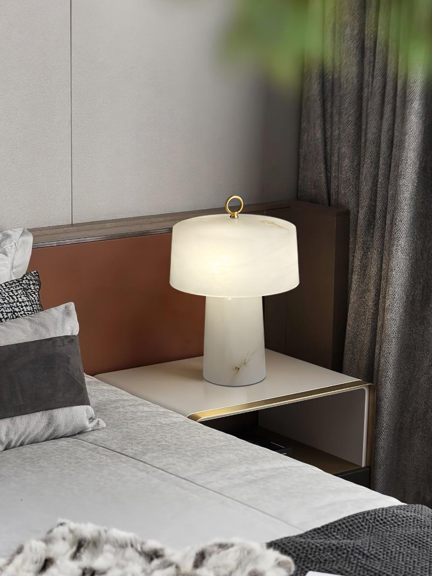 Aogashima Alabaster Table Lamp - Image 8
